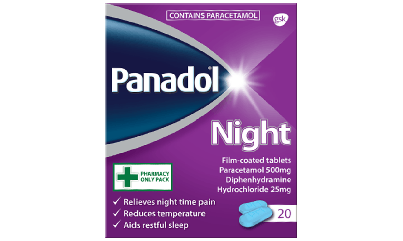 Panadol Night Film-coated Tablets 20pk