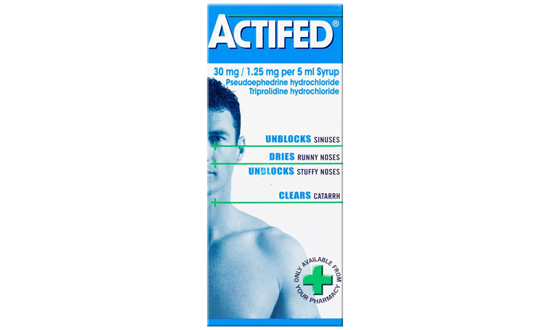 ACTIFED SYRUP 100ML