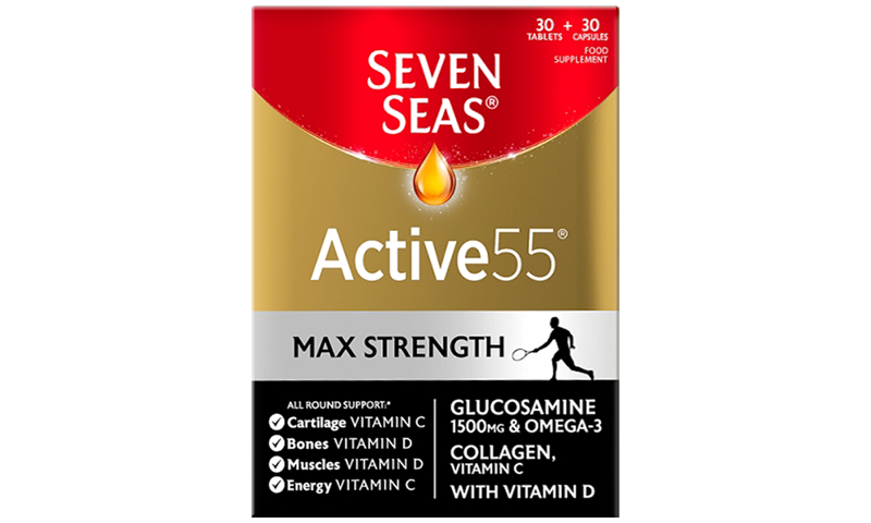 SEVEN SEAS ACTIVE 55 MAX STRENGTH 60S