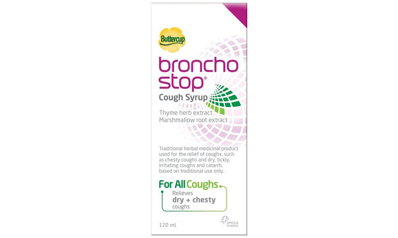 BUTTERCUP BRONCHOSTOP SYRUP 120ML