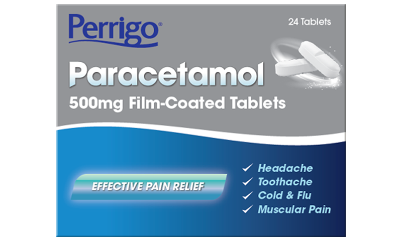 Paracetamol 500mg Film-coated Tablets 24pk
