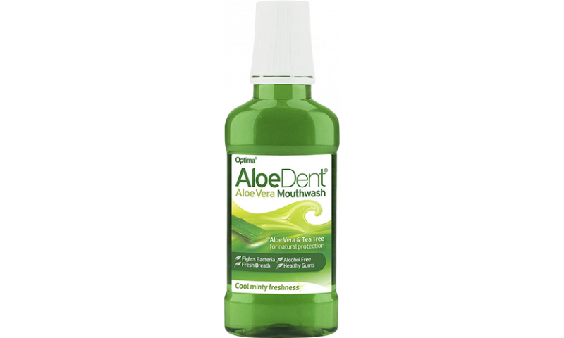 ALOE DENT M/WASH EX STRONG MINTY 250ML