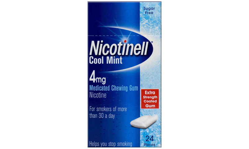 NICOTINELL GUM MINT 4MG 24S
