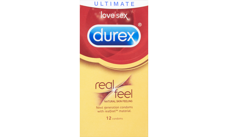 DUREX REAL FEEL 12'S