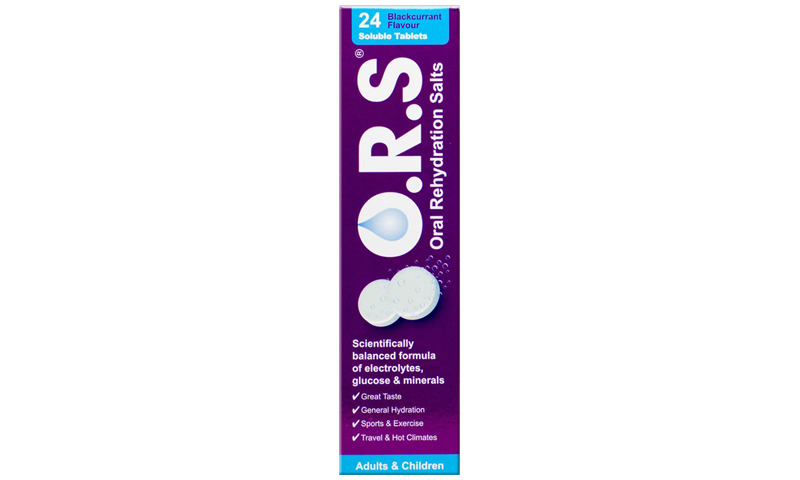 ORS ORAL REHYDRATION SALTS B/CURR 24