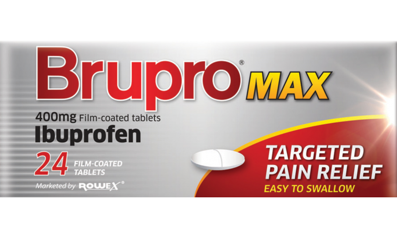 Brupro Max 400mg Film Coated Tablets 24pk