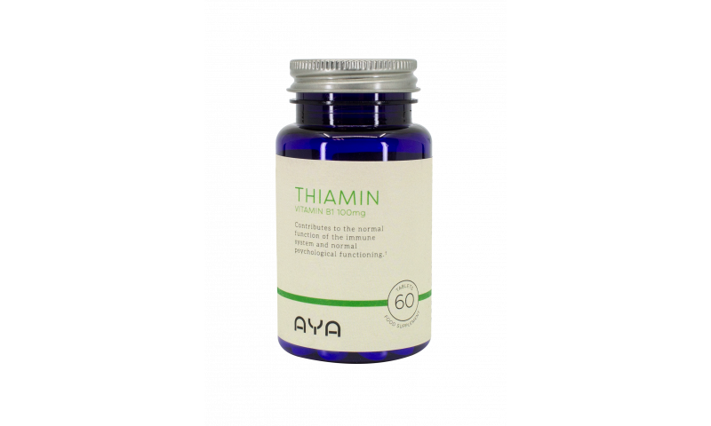 AYA Vitamin B1 Thiamin 100mg 60s