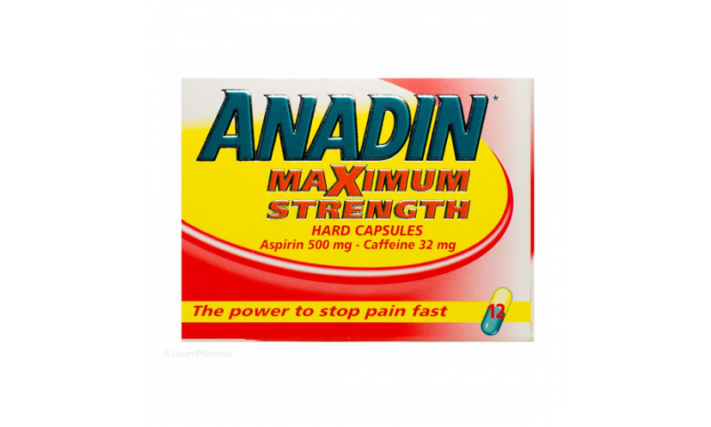 Anadin Maximum Strength Capsules 12pk