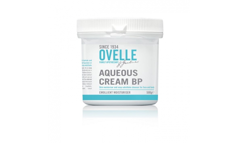 Ovelle Aqueous Cream BP 500g