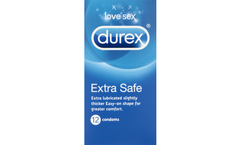 DUREX EXTRA SAFE 12'S