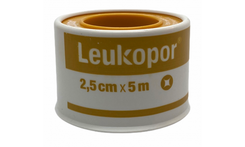 BSN LEUKOPOR TAPE 2.5CM X 5M (paper tape)